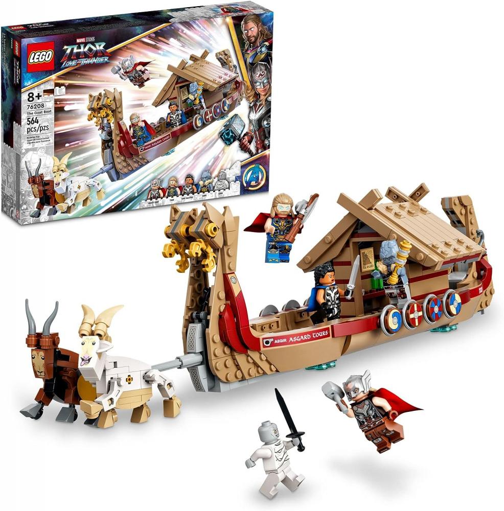 LEGO The Goat Boat 76208 Thor 564 Pcs