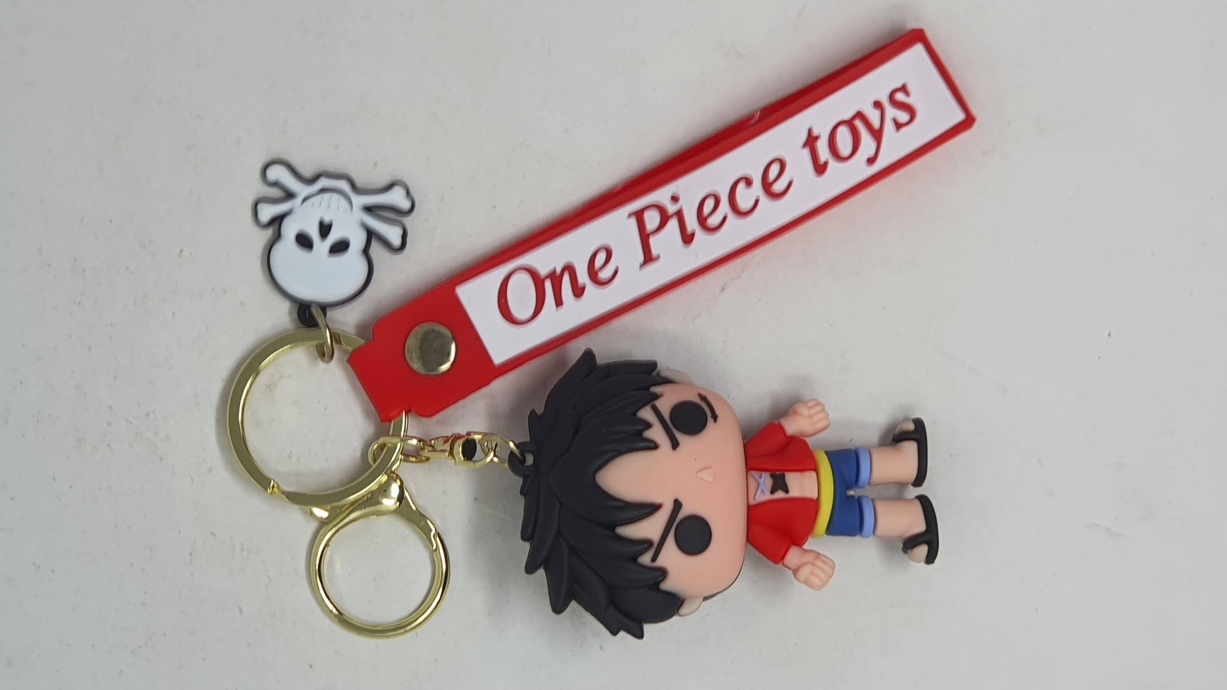 Llavero Goma One Piece Toys Luffy
