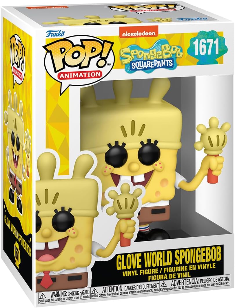 Funko Pop Bob Esponja 25th Glove World Spongebob