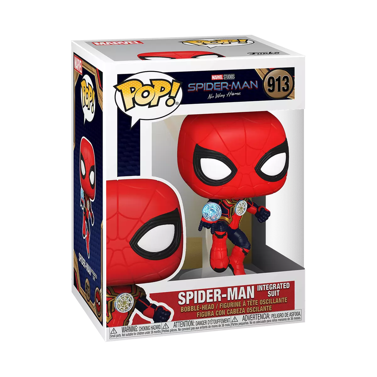 Funko Pop No Way Home Spider-Man in Integrated Suit