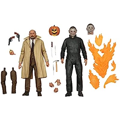 NECA Halloween 2 Michael Myers & Dr Loomis 2-Pack