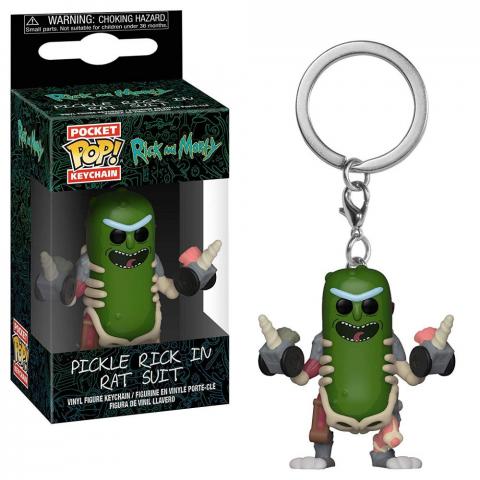 Llavero Funko Pop Rick & Morty Rick in Rat Suit