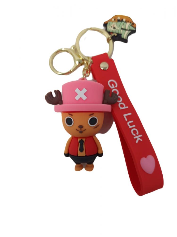 Llavero Goma Con correa ONE PIECE