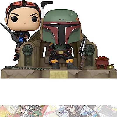Funko Pop Moment Mandalorian Boba Fett & Fennec Shand