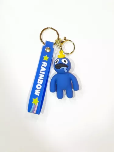 Llavero Goma Rainbow Friends Blue