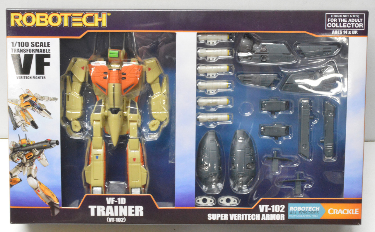 Toynami Robotech VF-1D Super Veritech Fighter Transformable