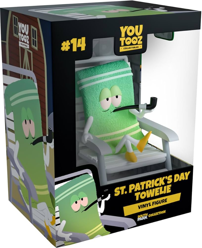 Youtooz South Park St. Patrick Day Towelie Toallin