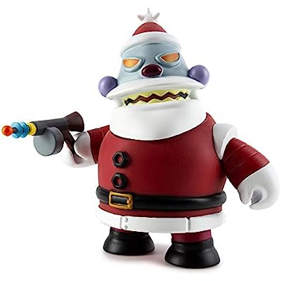 Kidrobot Futurama Naughty Robot Santa 6-Inch Vinyl 