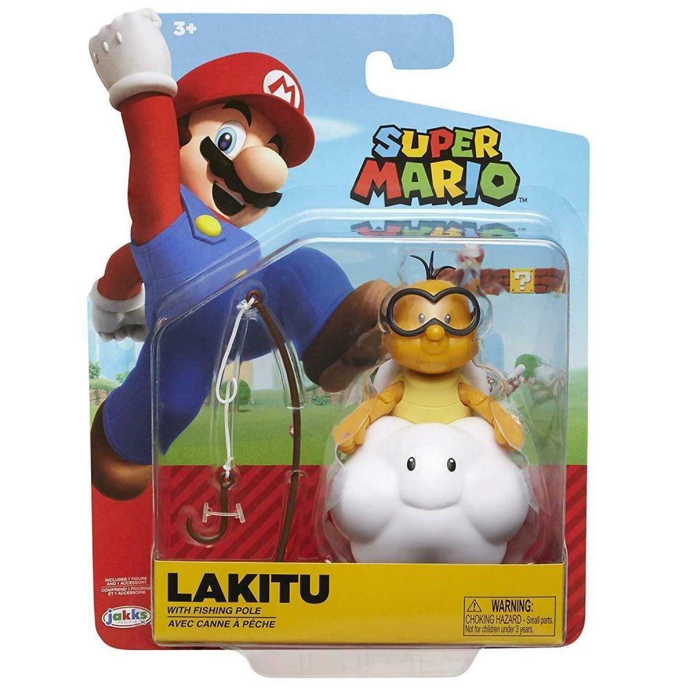 Super Mario Lakitu 4 with Fishing Pole
