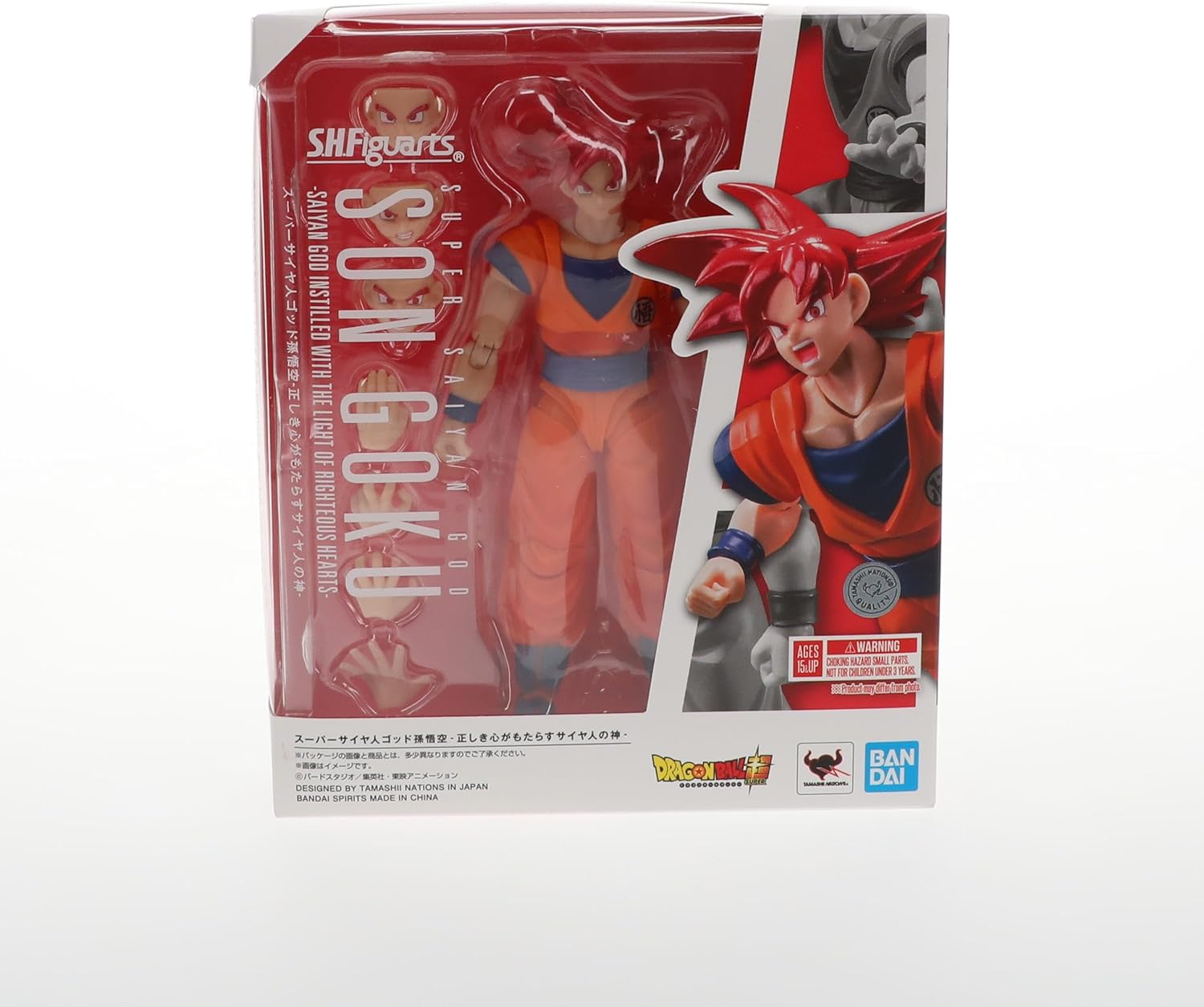S.H.Figuarts Dragon Ball Super Super Saiyan God Son Goku