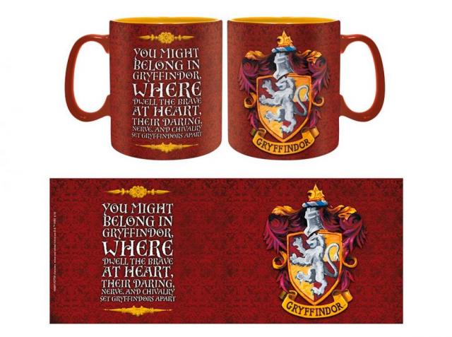 Taza Harry Potter Gryffindor 460 Ml Original