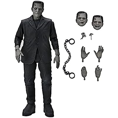 NECA Universal Monsters Frankenstein Ultimate Black & White