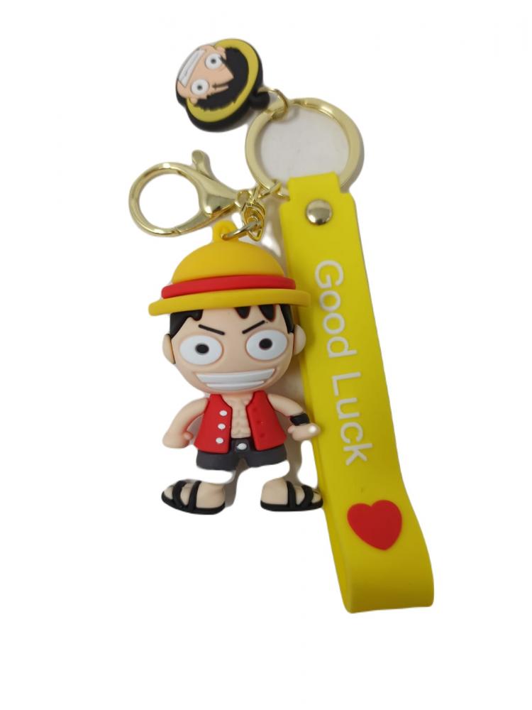 Llavero Goma Con correa Luffy 02