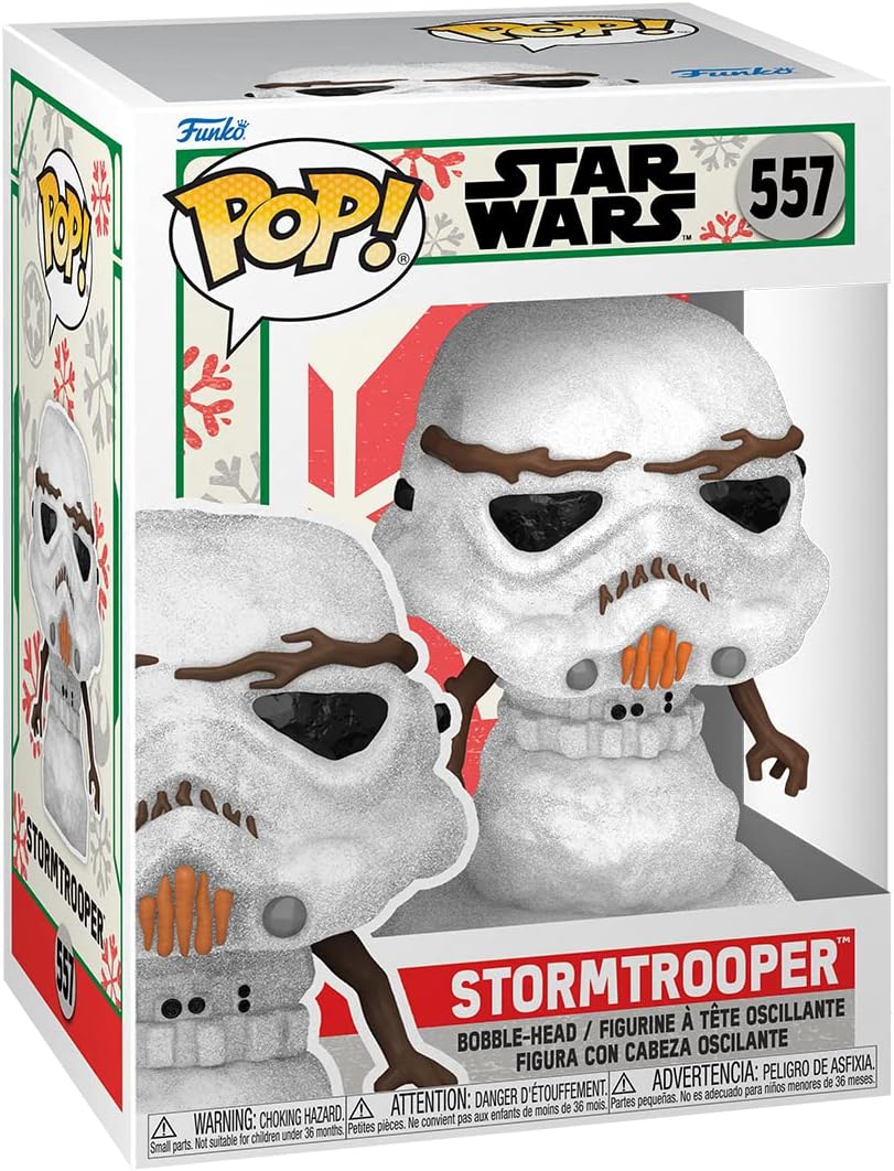 Funko Pop Star Wars Holiday Stormtrooper Snowman