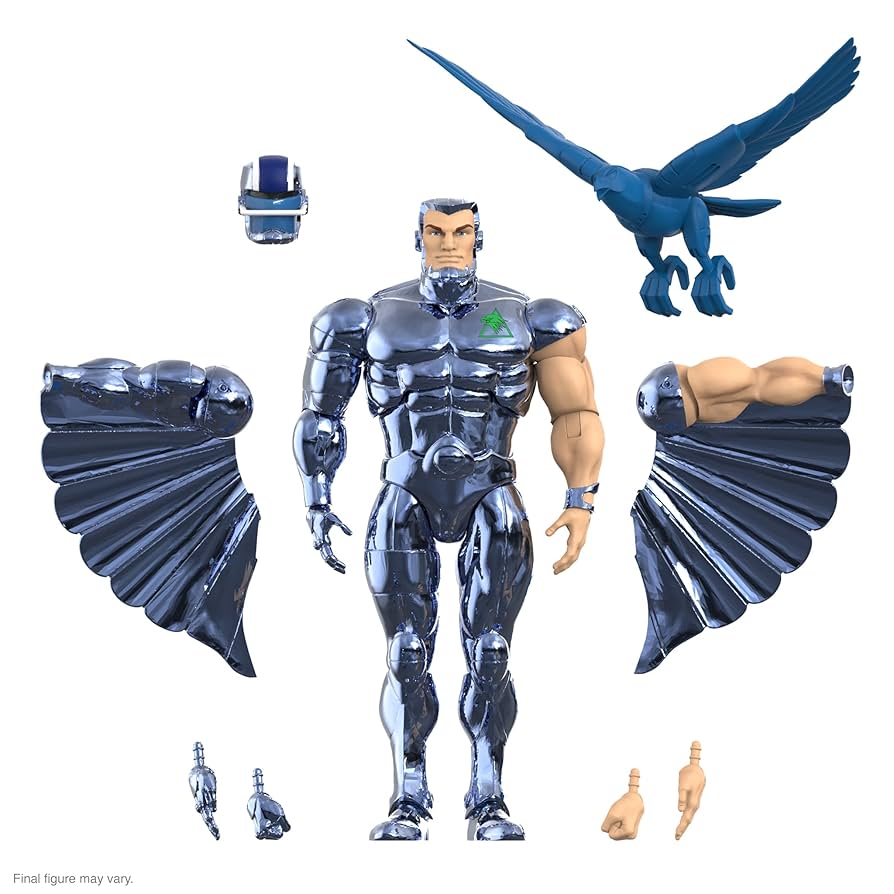 Super7 ULTIMATES SilverHawks Steelwill VAC Metal
