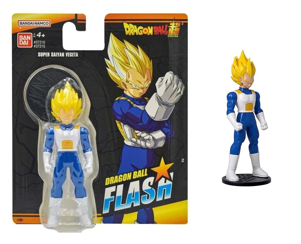 Bandai Dragon Ball Flash Super Saiyan Vegeta 10CM