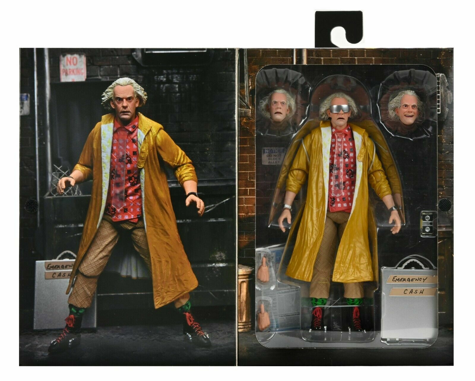 NECA Back to The Future Part 2 Ultimate Doc Brown