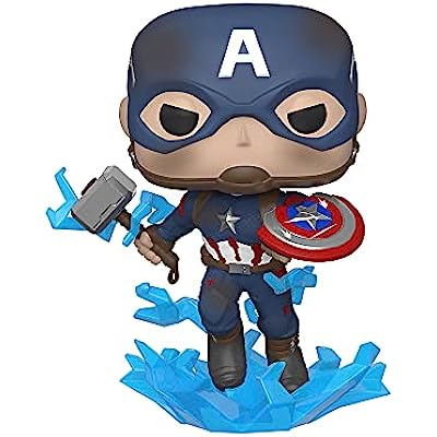Funko Pop Captain America with Broken Shield & Mjoinir