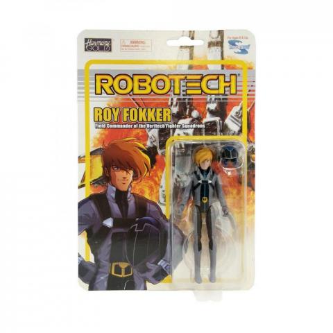 Toynami Robotech Roy Fokker 4 Inch Pilot Encore Series Poseable