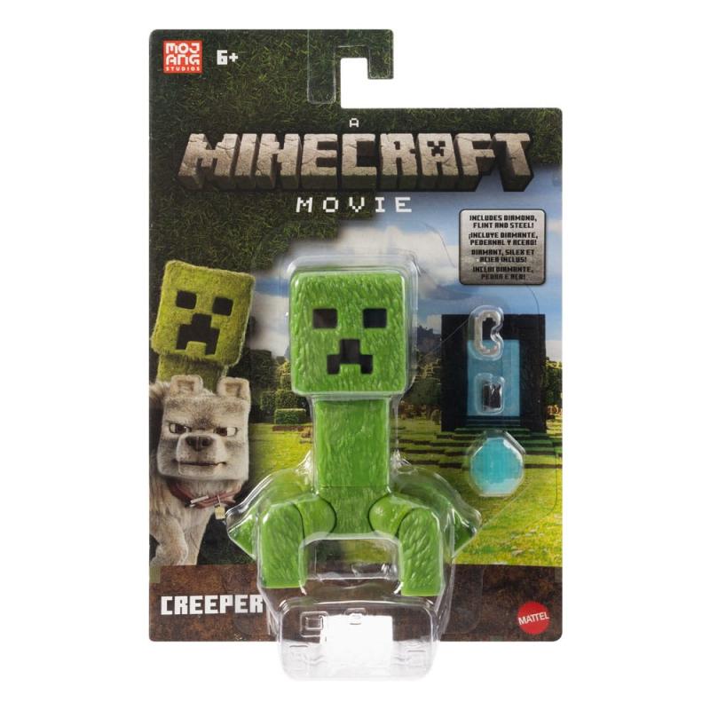 Minecraft Movie Creeeper Con Accesorios