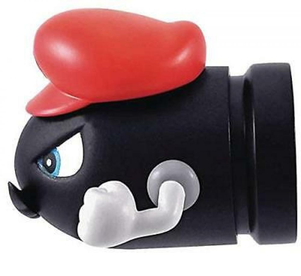 World of Nintendo Super Mario Captured Bullet Bill 2.5-Inch Mini Figure