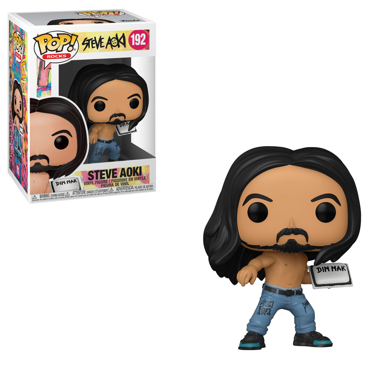 Funko Pop Steve Aoki with Cake