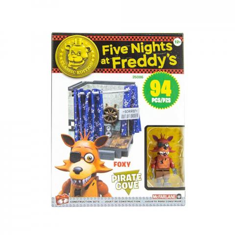 Five Nights At Freddy's Classic Pirate Cove 94-Piece Small Construction Set