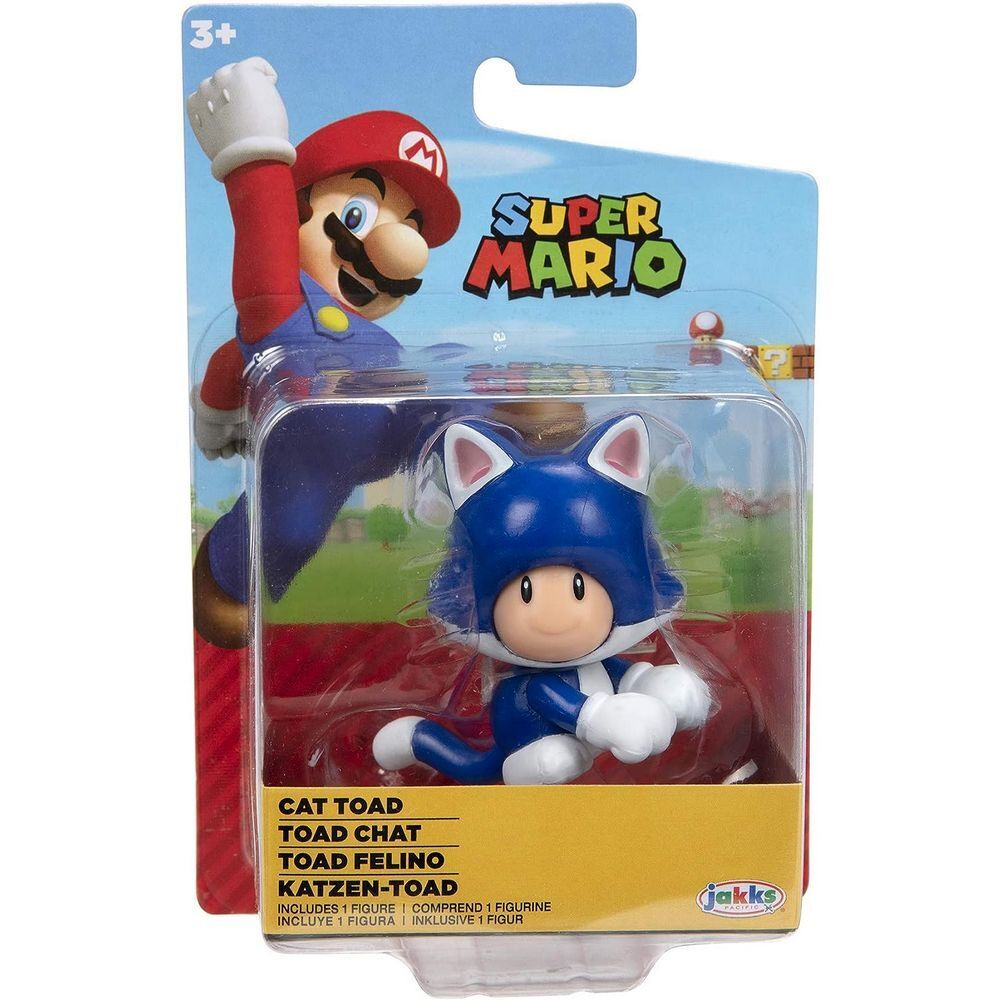 World of Nintendo Cat Toad 6.5Cm