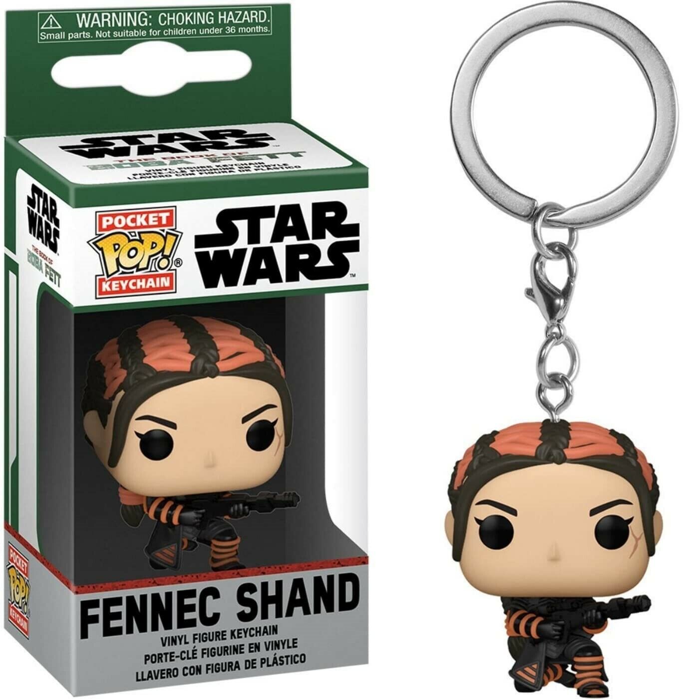 Llavero Funko Pop Star Wars Libro de Boba Fett Fennec Shand