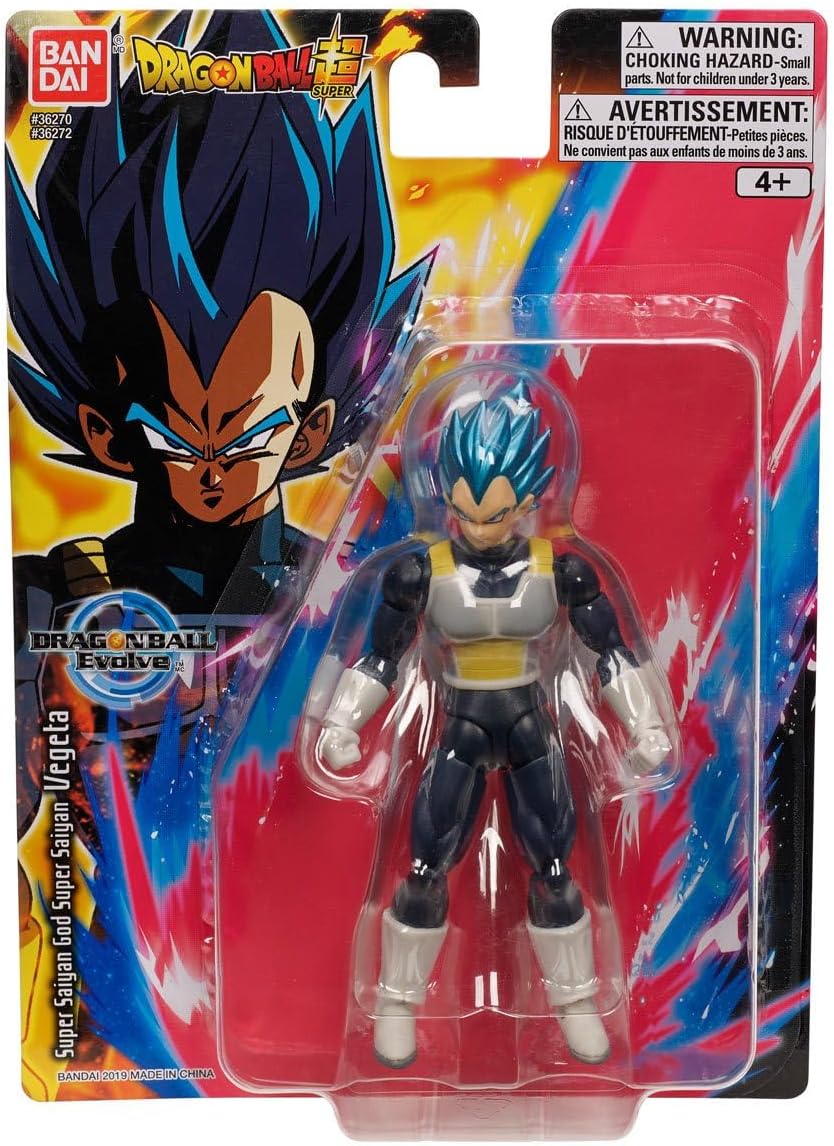Bandai Dragon Ball Super Super Saiyan Blue Vegeta Evolve