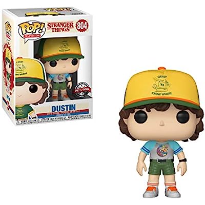 Funko Pop Television: Stranger Things - Dustin Arcade Cat Tee (Exclusive)