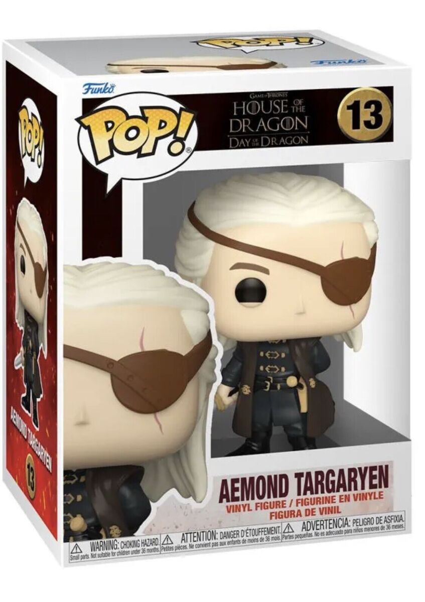 Funko Pop House of The Dragon Aemond Targaryen