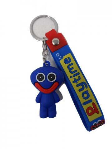 Llavero Goma Con correa POPPY AZUL 03