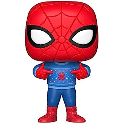 Funko Pop Marvel: Holiday - Spider-Man with Ugly Sweater