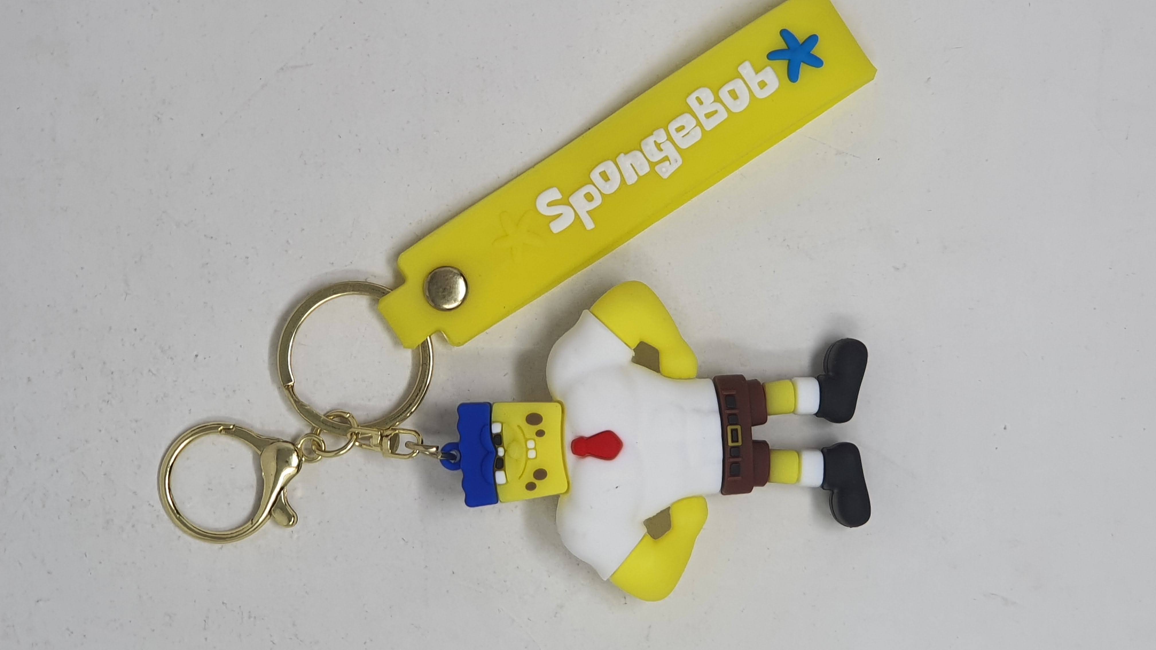 Llavero Goma Spongebob Fitnes