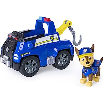 Paw Patrol - Chase’s Tow Truck - Figure and Vehicle