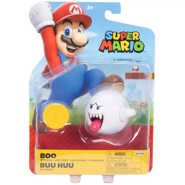 World of Nintendo Super Mario Boo With Coin