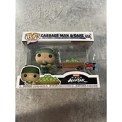 Funko Pop Avatar Cabbage Man & Cart 656 NYCC 2019 Fall Convention