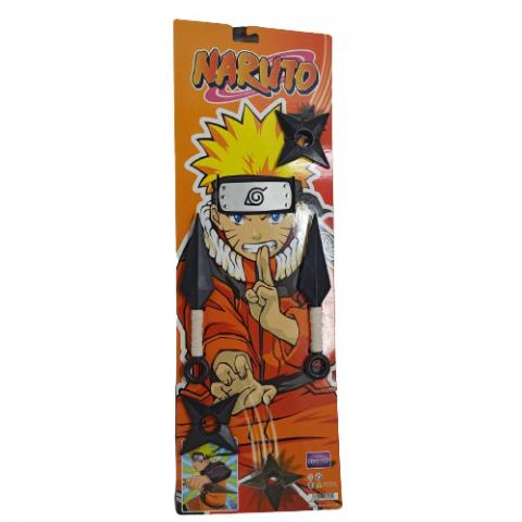 Pack Naruto Kunai Estrella y Bandana