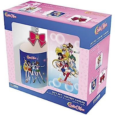 Sailor Moon Pck Mug320ml Llavero Block de Notas Sailor Moon