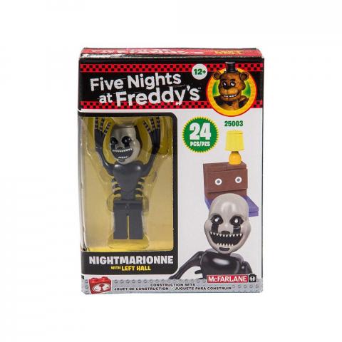 McFarlane Five Nights at Freddy's Left Hall with Nightmarionne Micro Set
