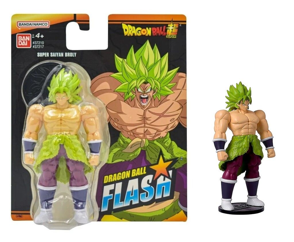 Bandai Dragon Ball Flash Super Saiyan Broly 10CM
