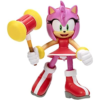 Sonic Hedgehog Modern Amy with Hammer 10Cm Original