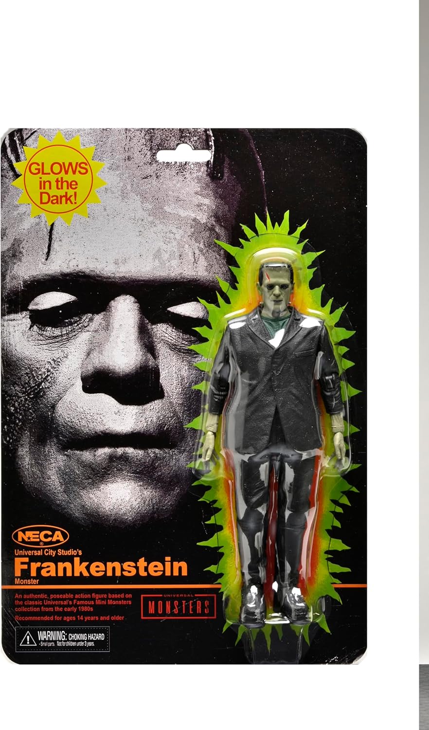NECA Universal Monsters Frankestein Glow In The Dark
