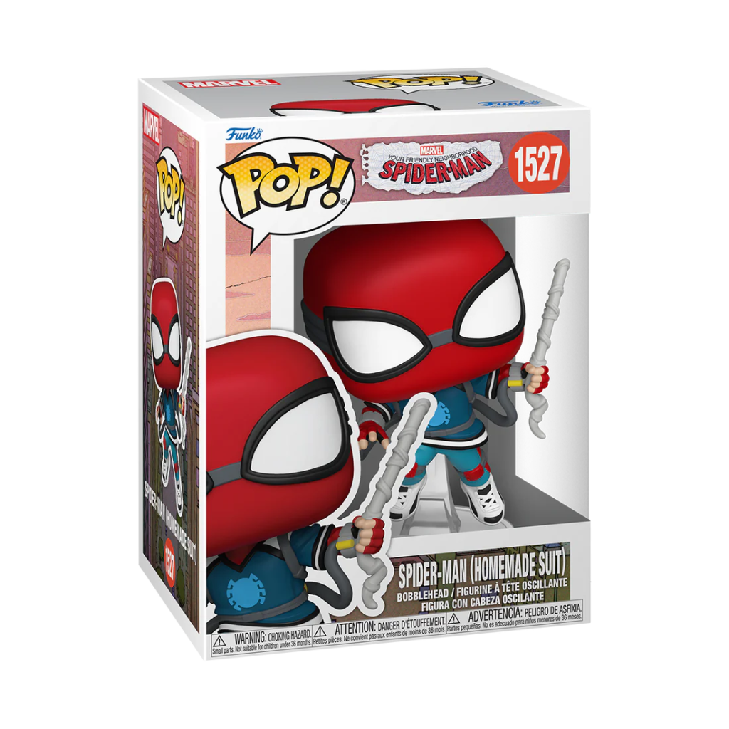 Funko Pop Friendly Neighborhood Spider-Man Homemade Suit 1527