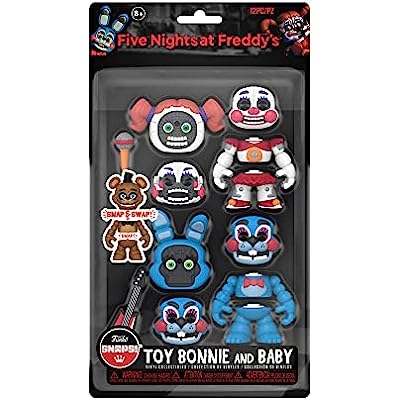 Funko Snaps Five Night At Freddys Toy Bonnie & Baby 2Pack