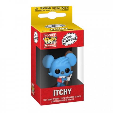 Llavero Funko Pop Simpsons Itchy