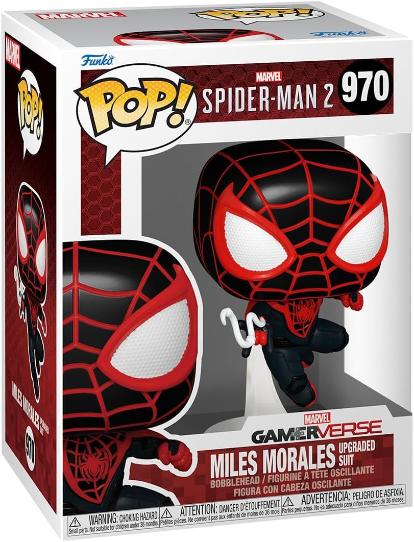 Funko Pop Spider-Man 2-Miles Morales Spider-Man