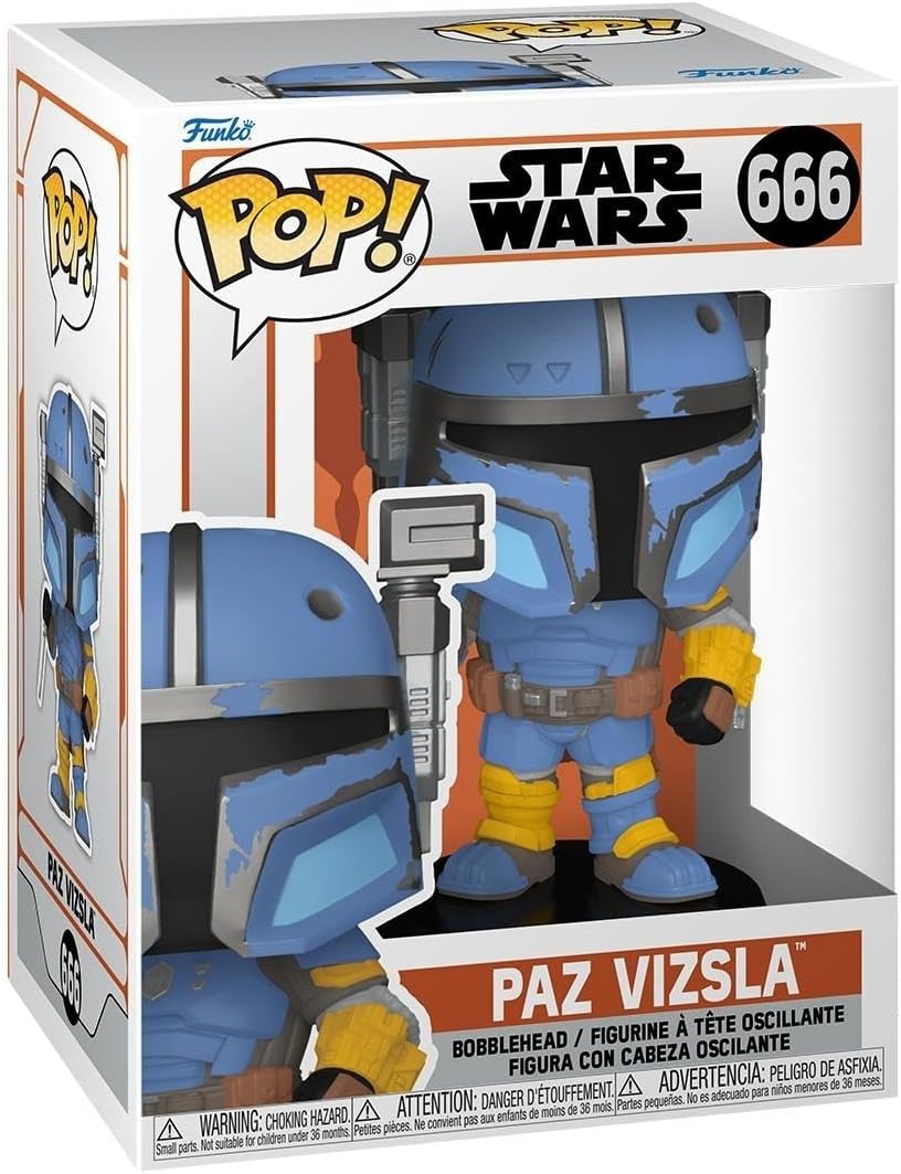 Funko Pop Star Wars The Mandalorian Paz Vizsla