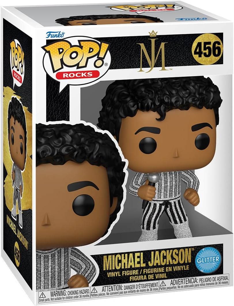 Funko Pop Rocks Michael Jackson Rock with You Glitter